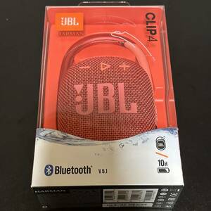 JBL CLIP 4 Bluetoothスピーカー USB C充電 / IP67防塵防水 / ポータブル レッド JBLCLIP4RED