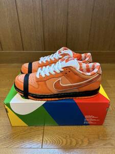 【26.5cm】新品CONCEPTS × NIKE SB DUNK low SP ORANGE LOBSTER US8.5 ナイキダンク オレンジロブスター