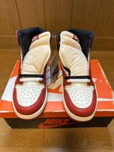 【26.5cm】新品 NIKE AIR JORDAN 1 RETORO HIGH OG CHICAGO LOST & FOUND US8.5 ジョーダン1 シカゴ_画像2