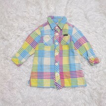 【1円スタート】JUNKSTORE　ジャンクストアー　チェック　ワンピース　80cm　女の子　ベビー　子供服_画像1