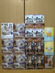 ONEPIECE ワンピース フィギュア まとめ売り 17体セット KING OF ARTIST DXF ログストーリーズ Fluffy Puffy GEAR5 ニカ プライズ 未開封