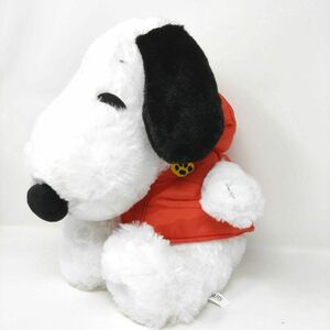 PEANUTS SNOOPY■スヌーピー ダウンベスト ぬいぐるみ■約34cm■ぬいぐるみ系