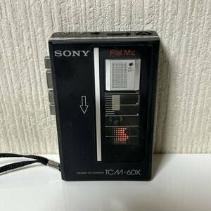 現状品　昭和レトロ☆SONY／ウォークマン／TCM-6DX／1985年発売／通電確認／ジャンク／カセットレコーダー／古道具のある暮らし／ジャンク