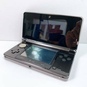 15【中古】Nintendo 3DS 本体 CTR-001 コスモブラック ニンテンドー 3DS 任天堂 タッチペン付き 動作確認 初期化済み 本体のみ 現状品