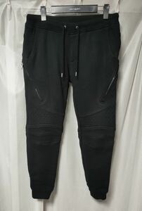 1piu1uguale3 HEAVY SWEAT BIKER TROUSERS バイカースウェットジップパンツ 定価59,400円