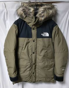 THE NORTH FACE ザ ノースフェイス ND91835 マウンテンダウンコート GORE-TEX ゴアテックス ビーチグリーン 定価77,760円