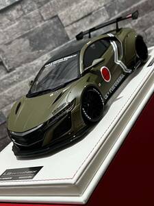 onemodel 1/18 LB-WORKS ホンダ NSX ※特別パッケージ仕様 Matt Green