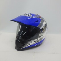 Arai ヘルメット TOUR CROSS X(ツアークロス) /アライ HELMET/サイズ(61-62cm)/SNELL/イタミ有　12_画像1