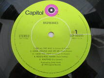 ( Eric Carmen ) Raspberries エリック・カルメン　ラズベリーズ 国内盤 初回 LP　1972年プレス 帯付き_画像3