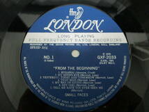 Small Faces - From the Beginning　スモール・フェイセス　フロム・ザ・ビギニング London ( MONO ) 国内盤 LP　1978年プレス 帯付き_画像4