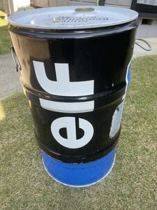 送料込　elf 50 L ドラム缶　中古　F1 Williams team 