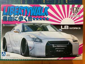 1/24 アオシマ リバティーウォーク LBワークス R35 GT-R Ver.2