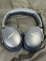 美品 BOSE ボーズ 437310 Bluetooth ヘッドホン ケース付き カラー 紺 ブルー 稼働品 清掃済み_画像2