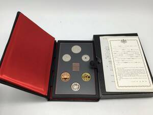 #6836　1987年/昭和62年 通常プルーフ貨幣セット 鏡面仕上げ 額面666円分 大蔵省造幣局 日本記念硬貨