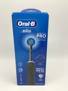 #6903　新品未開封 Oral-B オーラルB 電動歯ブラシ すみずみクリーン PROマルチアクション ブラック D103.413.3BK 黒