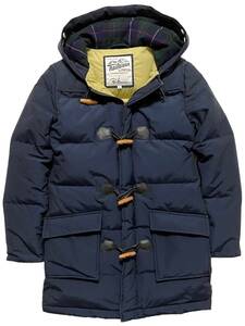 ロンハーマン×ペンフィールド Ron Herman×Penfield 防寒抜群 ダウン ダッフルコートS 紺 ネイビー