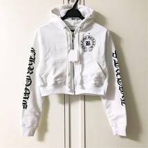 レア！【白M】ChromeHearts x Bella 限定 Hoodie パーカー/クロムハーツ_画像3