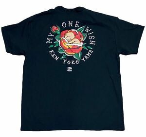 送料込み　即決　ken yokoyama KEN MOW TEE 黒 XL hi-standard Tシャツ