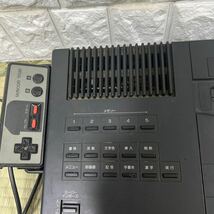 SHARP FAMICOM TITLER AN-510　編集ファミコン　ファミコンタイトラー　シャープ　ジャンク品_画像3