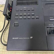 SHARP FAMICOM TITLER AN-510　編集ファミコン　ファミコンタイトラー　シャープ　ジャンク品_画像2