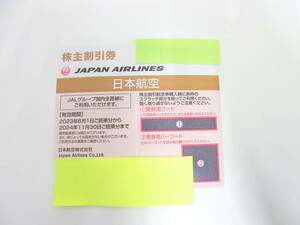 チケット祭 ① JAL 株主優待券 割引券 有効期限 2024年11月30日迄 茶色 日本航空 JAPAN AIRLINES 旅行 帰省 安く楽しく！