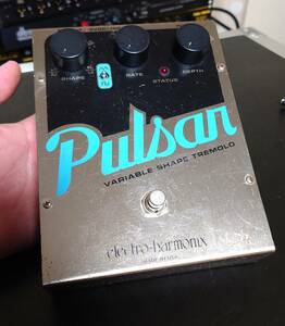 ☆ 定番トレモロペダル!! Electro-Harmonix Pulsar VARIABLE SHAPE TREMOLO パルサー アナログ トレモロ 中古 エフェクター ☆ 