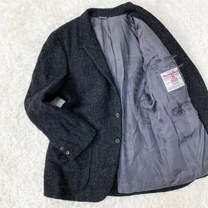 美品 RING JACKET Harris Tweed 『漂う高級感』英国生地 ハリスツイード テーラードジャケット M リングジャケット 