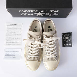 MHL CONVERSE ALL STAR 100 スニーカー JPN/ 27.5 USA/9【中古】マーガレットハウエル コラボ コンバース オールスター chuck taylor