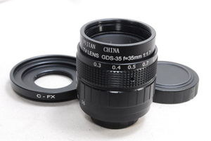 ★新品未使用品★Fujian CCTV 35mm f1.7 ブラック 富士フイルム FUJIFILM Xマウント マニュアルレンズ★マウントアダプター