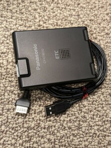 CY-ET807D　Panasonic　ETC　アンテナ一体型　音声案内付きです。　軽自動車　軽四　USB