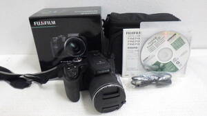 #10997A 【美品・動作品】 富士フィルム FUJIFILM FinePix S9800 ファインピックス コンパクトデジタル一眼レフカメラ 単三電池使用 箱付き