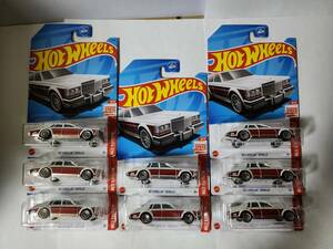 HOT WHEELS RED EDITION '82 CADILLAC SEVILLE キャデラック セビルまとめ売り (未開封、現状渡し)