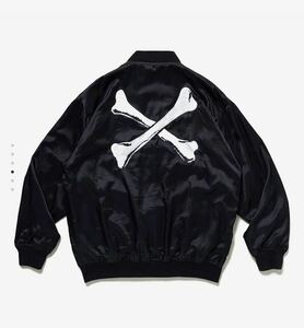 WTAPS GUTTER jacket Lサイズ ブラック バーガンディリバーシブル スカジャン BURGUNDY BLACK