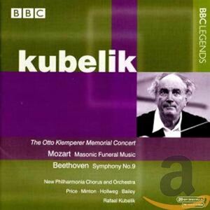 BBCレジェンド　クーベリック ベートーベン9番　クレンペラー追悼　輸入盤中古