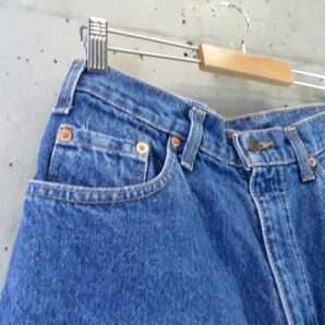 3111b18◆ヴィンテージ◆アメリカ製◆Levi's リーバイス 610 テーパード デニムジーンズ W33/刻印525/米国製/デニムパンツ/ジーパン/古着の画像5