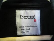 0211b7◆良品です◆日本製◆barassi バラシ スエットジャージ ジャケット 48/ブルゾン/ゴルフ/ポロシャツ/メンズ/男性/紳士_画像8