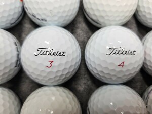 ロストボール　Titleistタイトリスト　PROV1X 【年式混合】ホワイト　30個