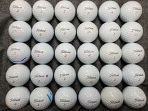 ロストボール 　Titleistタイトリスト　PROV1X 【2021年モデル】ホワイト　30個_画像2