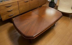 MARUNI マルニ木工 マキシマムシリーズ ローテーブル　センターテーブル　幅1350 奥行780 高さ430