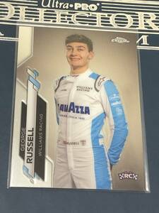 2020 Topps Chrome Formula 1 F1 George Russell RC Williams Racing Base カード #19 