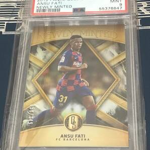 2019-20 Panini Gold Standard Soccer PSA9 鑑定品 Ansu Fati FC Barcelona Newly Minted ルーキーカード /149枚限定 の画像1