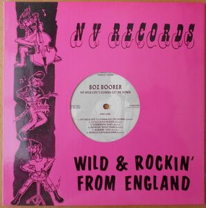 ■中古品■Boz Boorer/my wild life's gonna get me down(USED 10 INCH)