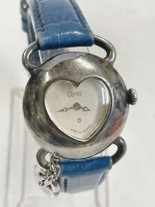レア Obrey オブレイ レディース腕時計 SOLID SILVER シルバー QZ クォーツ チャーム付き 腕時計 