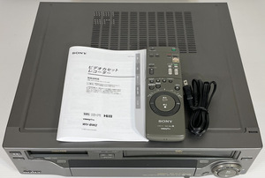 【極美品★純正リモコン】SONY ソニー WV-BS2 RMT-H2 hi8 VHS 8mm 8ミリ ハイエイト ビデオデッキ Video Cassette Recorder WV-BS1 兄弟機