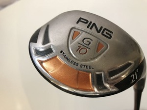 ピン PING 【並品】右用ユーティリティ 21 G10