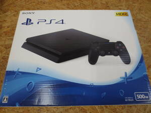 81-C⑪181 PlayStation 4 ジェット・ブラック 500GB CUH-2000AB01 中古 モノラルヘッドセット欠品