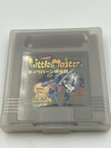 【中古品】 リトルマスター　ライクバーンの伝説 Little Master ソフト ケース のみ ゲームボーイ GB Nintenndo GAME BOY GA1-CP-11HA079