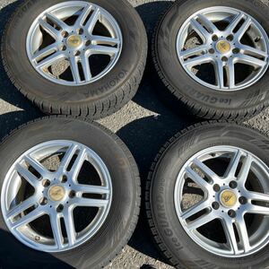 205/65r15 pcd114.3 5H 15インチ　6j ET50 アルミ　スタッドレス4本セット　ヨコハマタイヤ　　　　　　　7119L