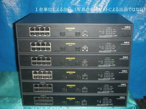 ☆PoE+・L2 Switch！NEC QX-S1008GT-2G-PW！(#F8-330)☆