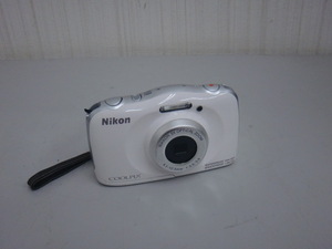 ☆ニコン/Nikon デジタルカメラ！COOLPIX S33！(MID-2273)「60サイズ」☆